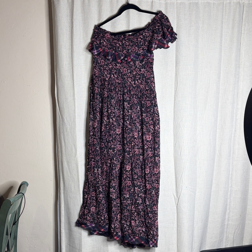 Free people size S Floral Off-Shoulder Maxi Dress